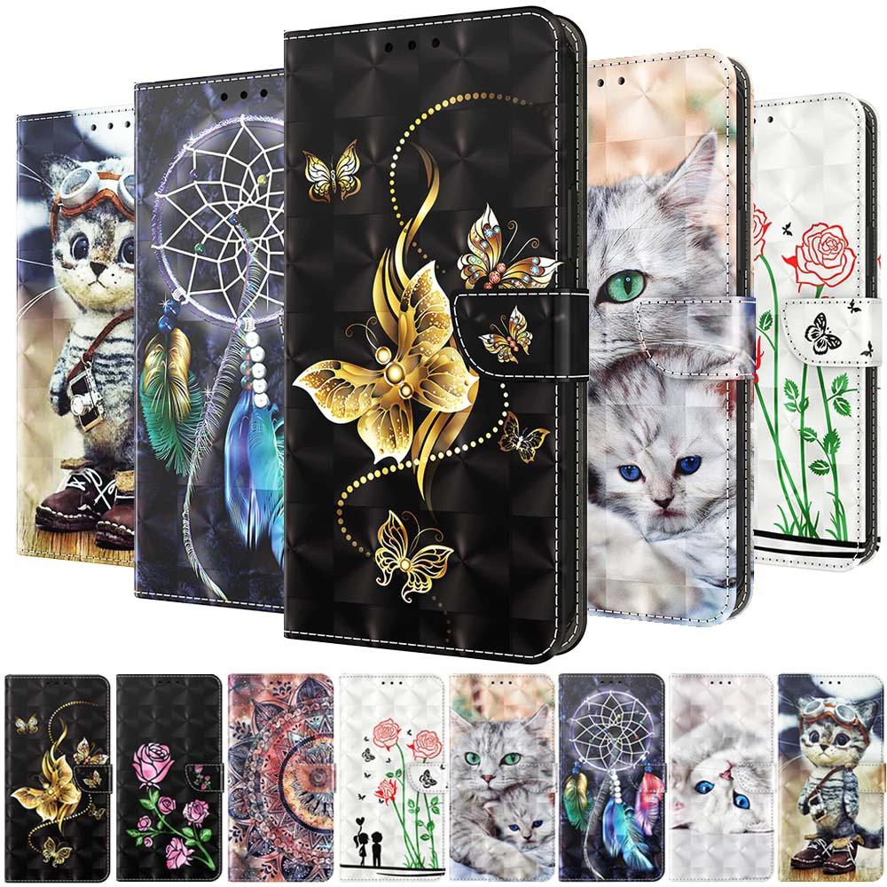 

Wallet Flip Case For Nokia G11 G21 G20 Butterfly Card Slots Phone Cover For iPhone 14 Pro Max 13 mini 12 Pro Max XR XS X 7 8