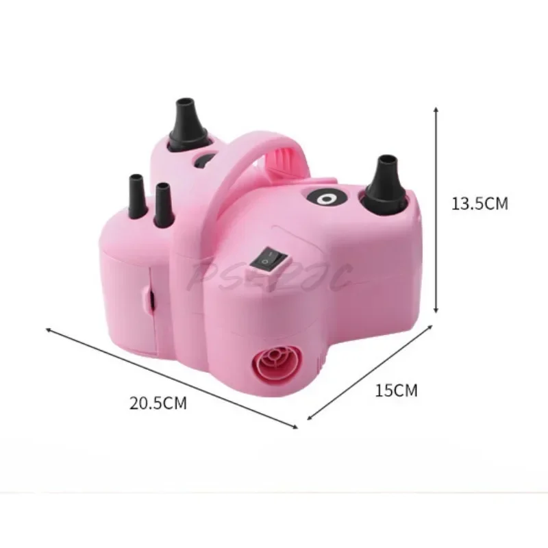 Woowind Pompe à ballon électrique avec manomètre éclairage LED et