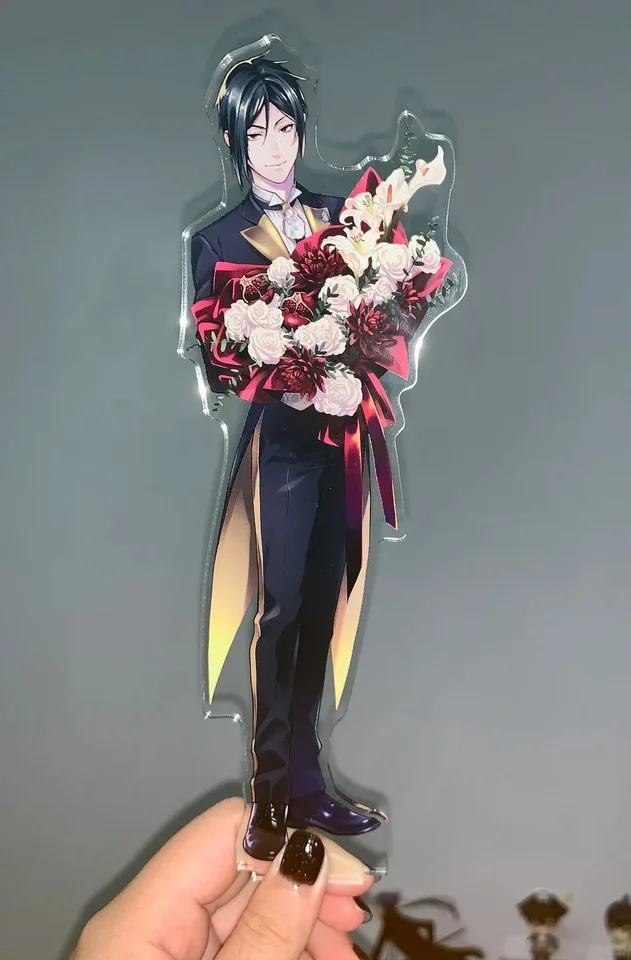 黒執事アニメグッズシエル・セバスチャン花束フラワーシリーズアクリル