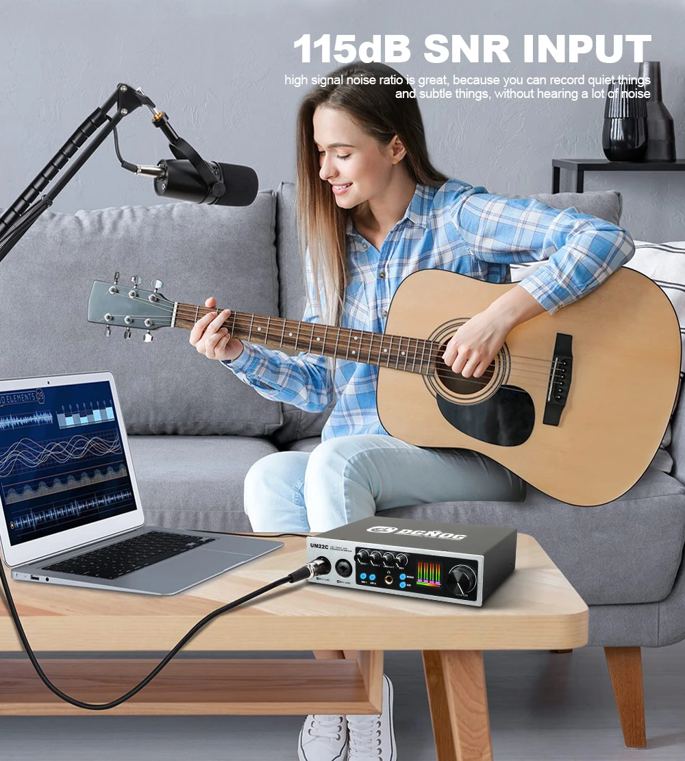 洋楽 G-RAP Young U / Connections DGNOG UM22C USB Audio Interface 32bit/768KHz Professional
