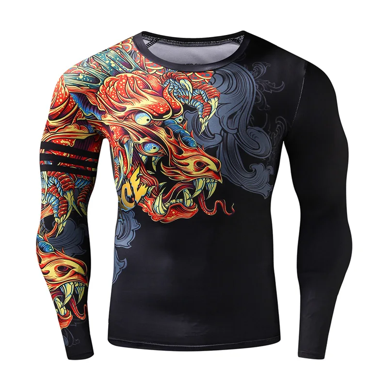 Men's Rashguard Dragon 1