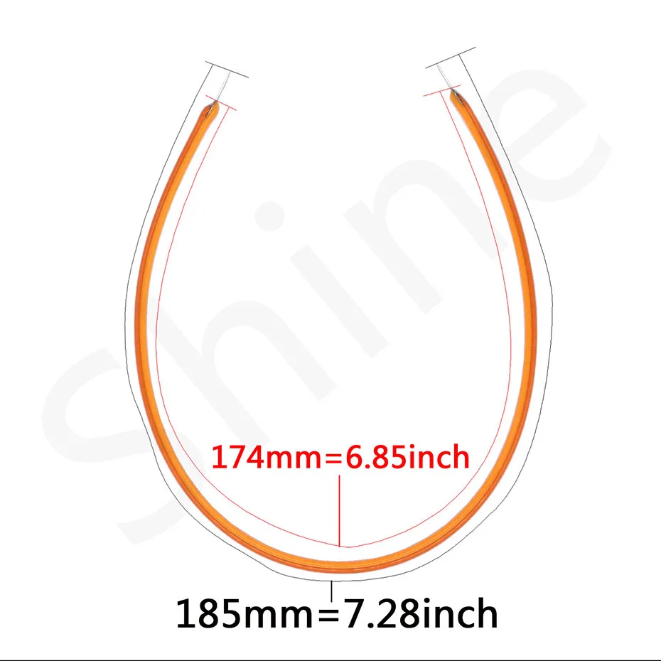 Description Picture 2 of item10pcs Edison Bulb COB LED Flexible Filament Lamp Parts 185mm DC 9V Incandescent Light Accessories Diodes for Decorative Lamp DIY