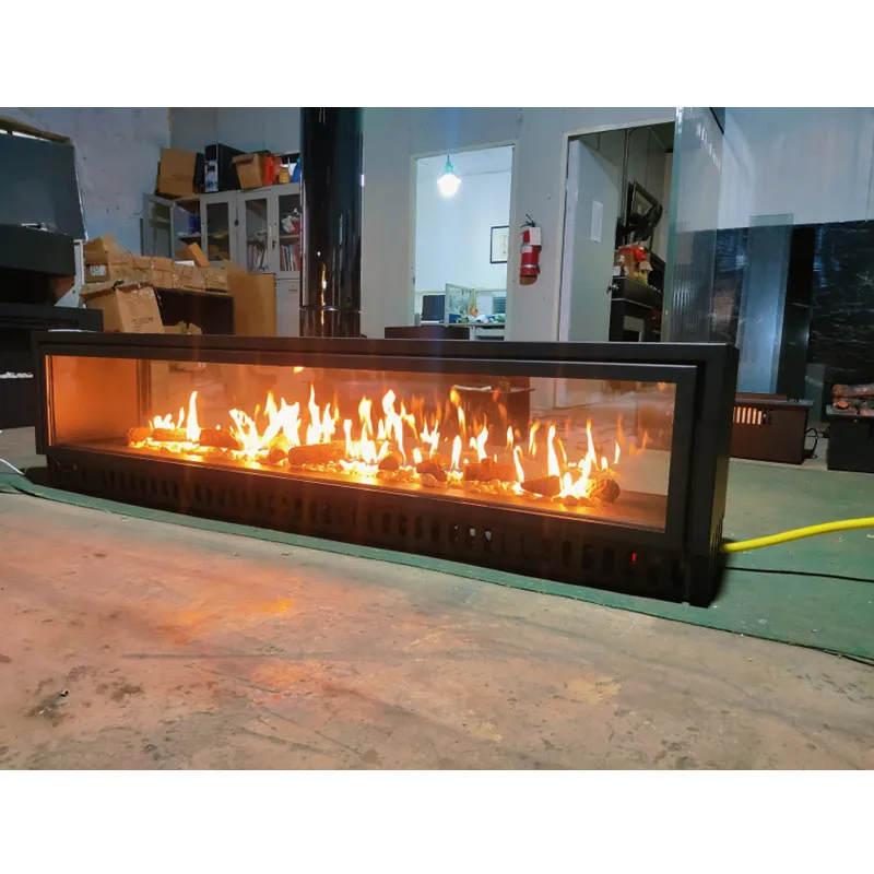 180cm Length 2 Sided Gas Fireplace Electric Fireplaces AliExpress
