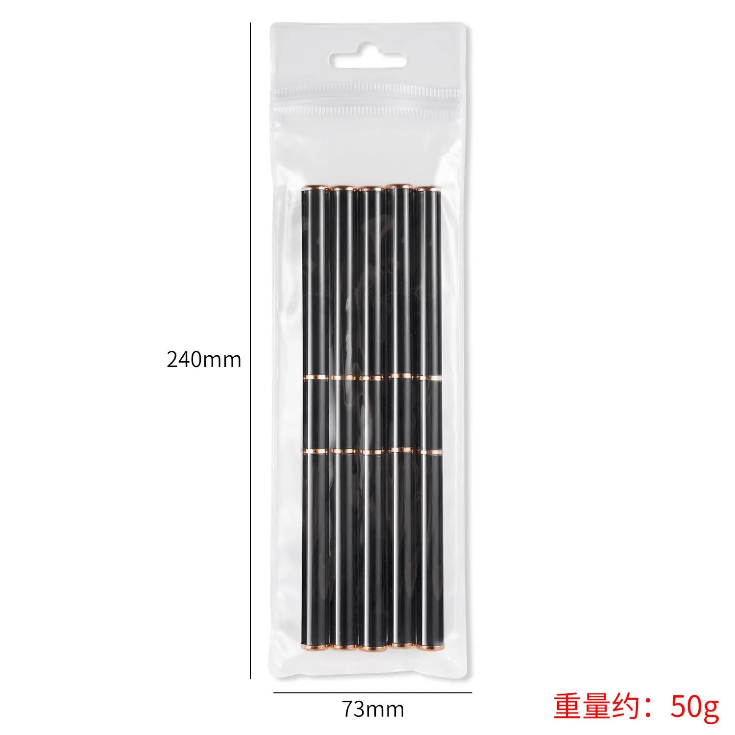 Description Picture 6 of itemProfessional Nail Art Brush Set 5pcs Double-Ended Nail Art Brushes For Long Lines, Thin Liner Brush For Nails Detail