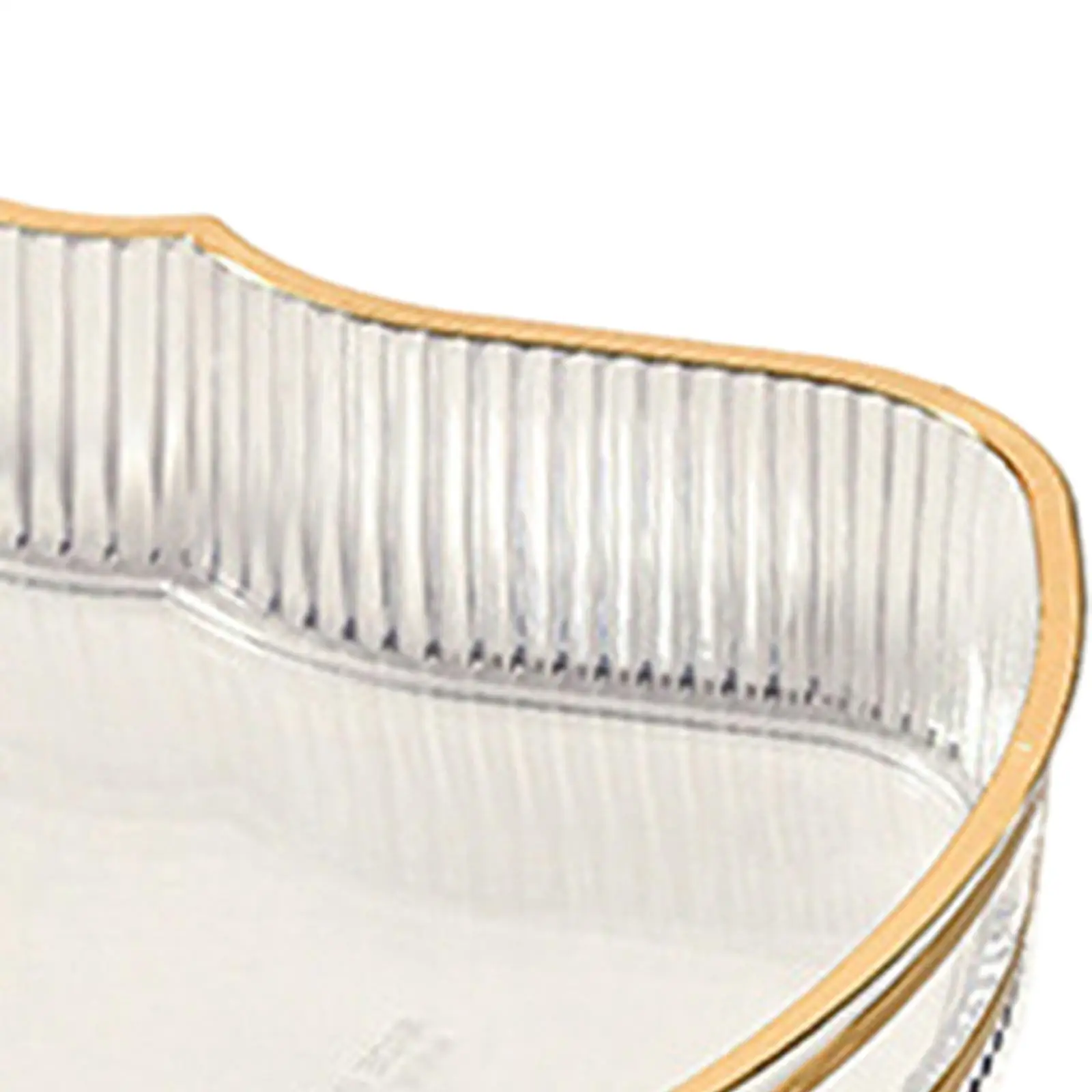 Acrylic Serving Tray with Handle Decorative Tray Jewelry Perfume Cosmetics Holder for Home Kitchen Bread Living Room Office 5