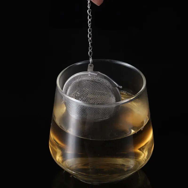 Stainless Steel Tea Infuser Sphere Locking Spice Tea Ball Strainer Mesh Infuser Filter Strainers Kitchen Accessories tea infuser tea strainer tea filter