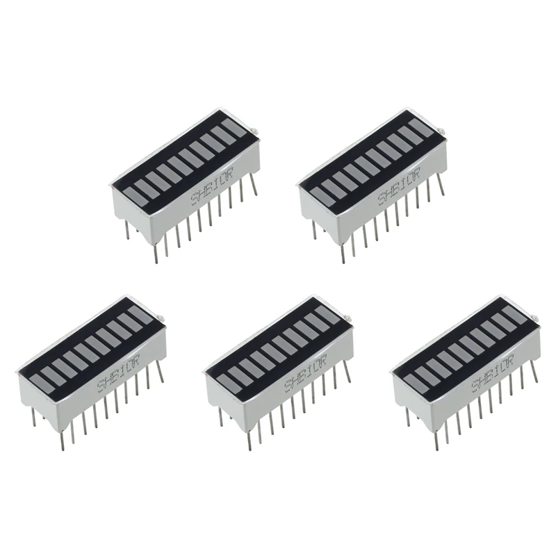 

HOT-5X 10 Segment Red LED Bar-Graph Display
