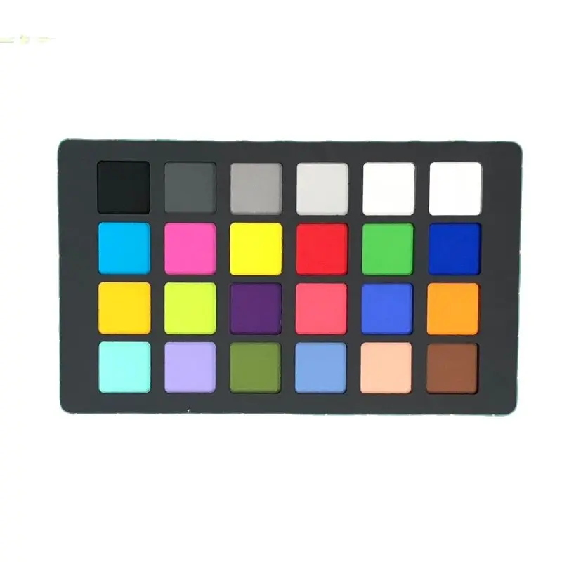 Charttu-classic Mini Palette Board 24 Colorchecker 64×108 Milímetros Test Chart Checker Superior Correção de Cor Digital Personalizado