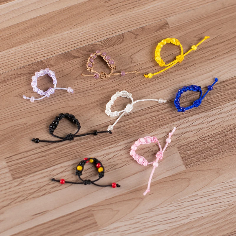 New Ob11 Doll Jewelry Bracelet Obitsu 11 Multicolor Solid Color Bracelet Dolls Hand Beaded Accessories For Ymy Dod Gsc Molly p9 2