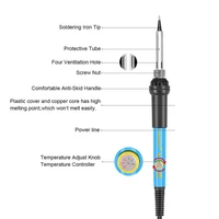Soldering Iron Multimeter Set Soldering Tools Soldering Tip Rework Soldering Iron Kit With Multimeter Electronic Toolkit - Image 2