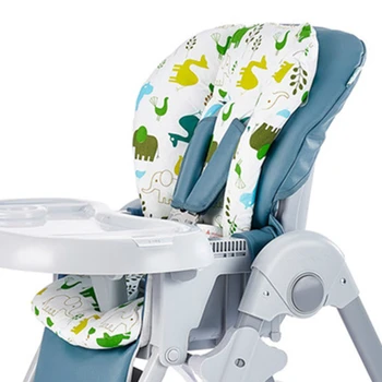 Tappetino per seggiolone per bambini per bambini Tappetino per cuscino per sedili rialzati Tappetino per cuscino per sedia per alimentazione Cushi on Pad Cuscino per passeggino Tappetino in tessuto di cotone