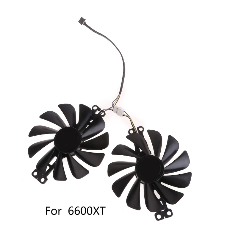 95mm Cooler Fan Replacement For XFX Radeon RX6600 6600XT Gaming GPU Video Card Cooling Fan FY010010M12LPA FDC10U12S9-C