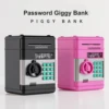 Children Money Box Password Mini Piggy Bank Children's Toy Safe Deposit Box Boys Girls New Durable Plastic Storage Container 2
