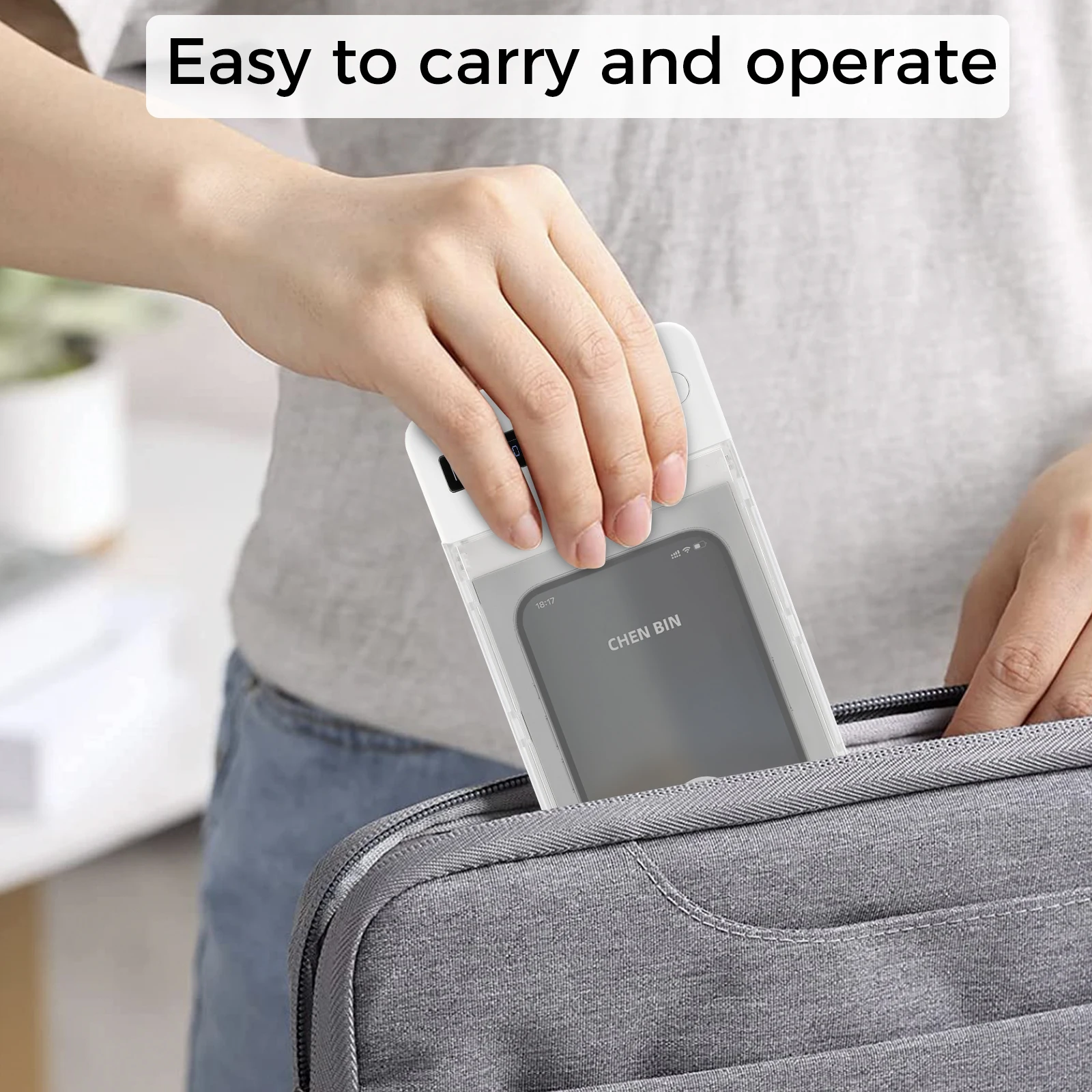 New Smart Phone Lock Box Portable Mobile Phone Safe Locking Case Self-Discipline Cell Phone Timed Lockbox ﻿for  Children Student