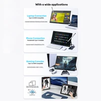 ZEUSLAP 22" QHD Stylus Pen Touch Function Anti-Glare Surface Desktop Monitor for PC Laptop Second Screen Office Design Monitor - Image 3