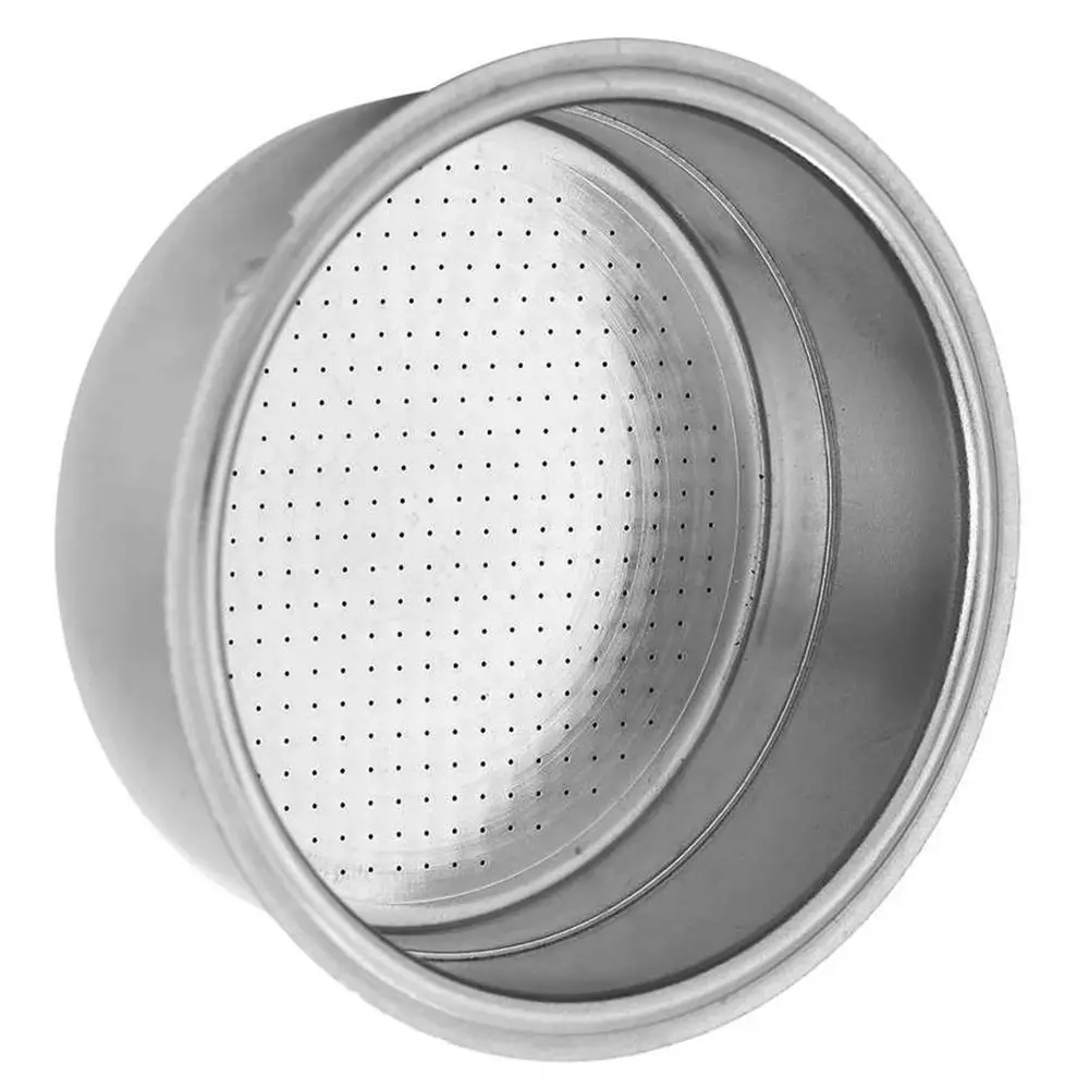 51mm Stainless Steel Coffee Machines Pressurized Filter Basket Powder Basket