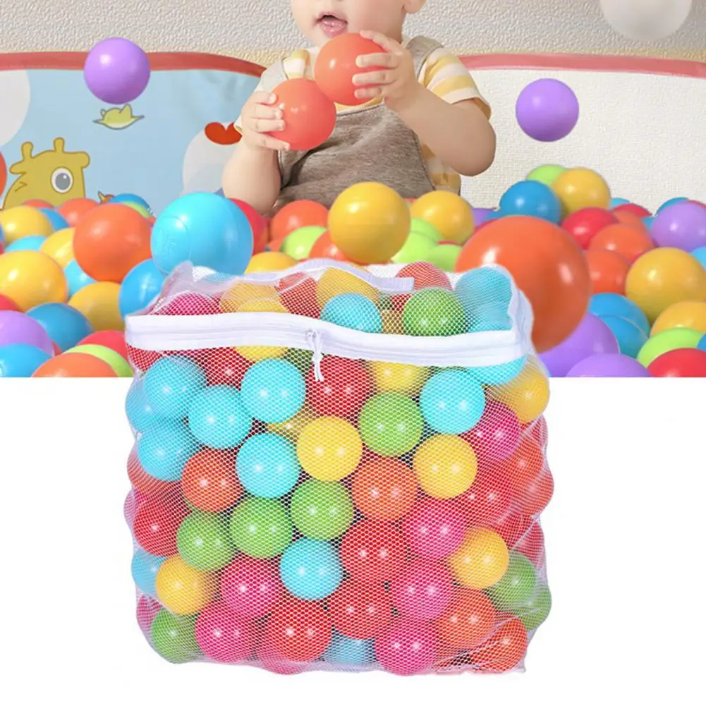 

100Pcs Useful Ocean Wave Ball Eco-Friendly Waterproof Pit Balls Colorful Water Pool Ball