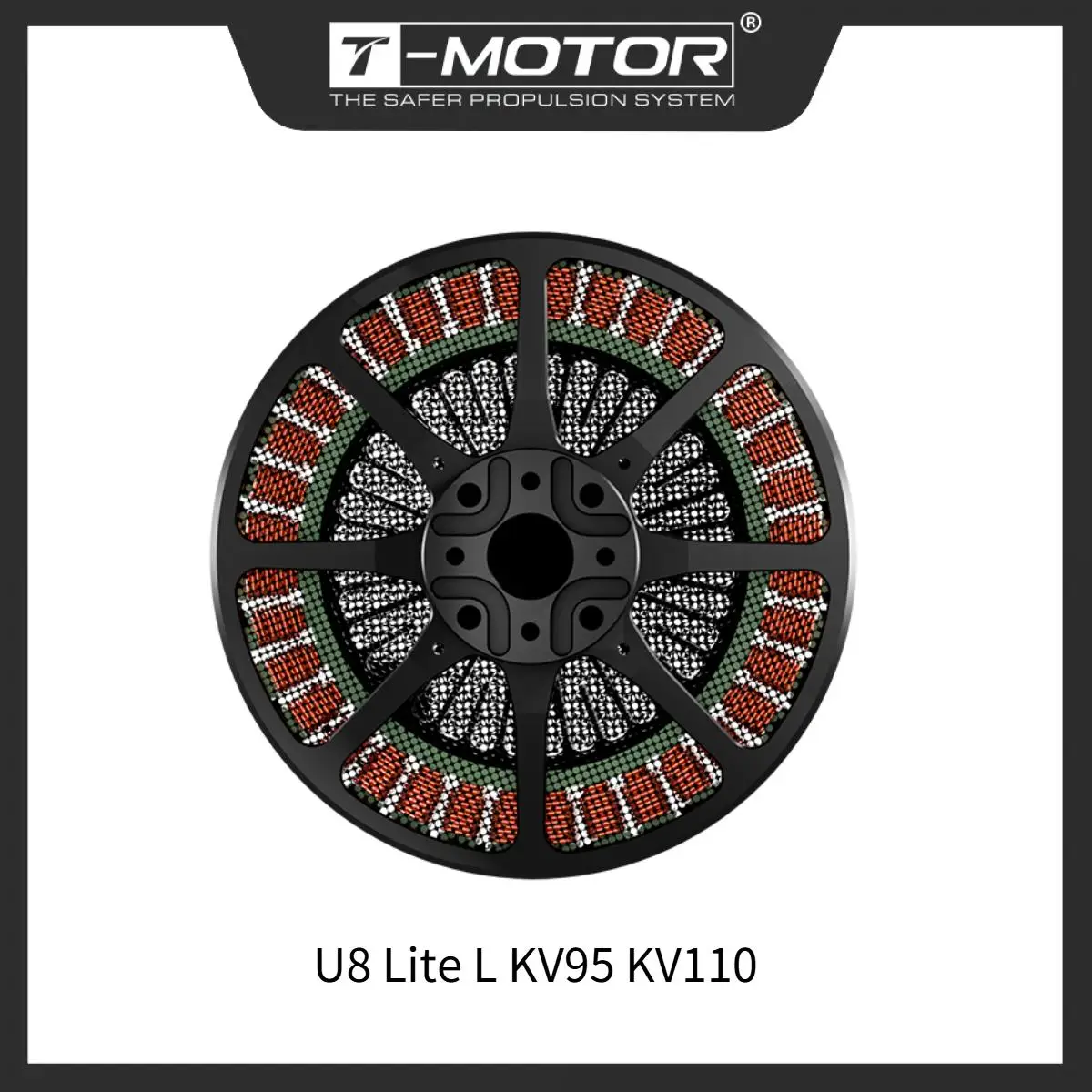 Moteur T-MOTOR U8 Lite L KV110/95 pour drone industriel - Haute poussée 11,2kg