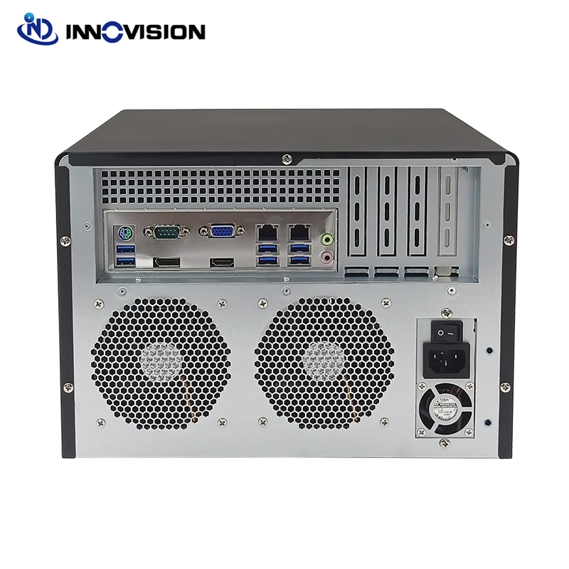 Huge storage? 8bays NAS server i3 i5 i7 Pentium Processor DDR4 ram 1*NVMe SSD? 2 GBe LANS3*Half height expand slot