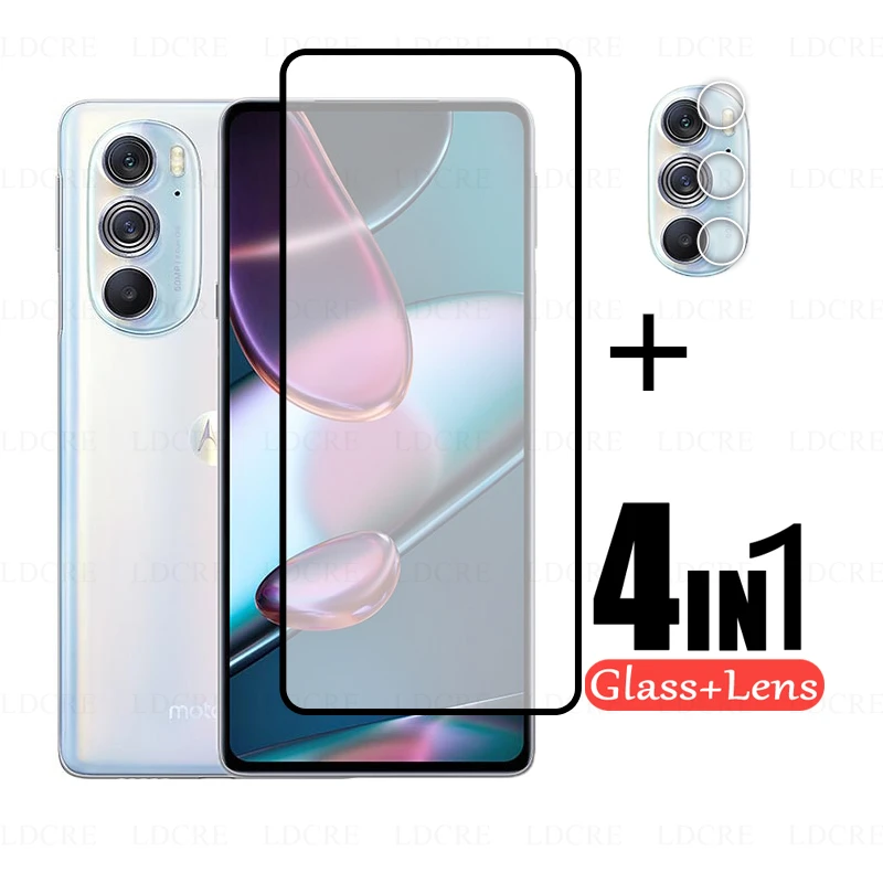Vetro A Copertura Totale Per Motorola Edge 30 Pro Vetro Temperato Per Motorola Edge 30 Pro Obiettivo Della Fotocamera Per Moto Edge 30 Pro 20 Pro