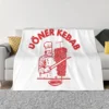 D?ner Kebab Throw Blanket Fluffy Softs Nap Thermals For Travel Summer Kid'S Blankets 1