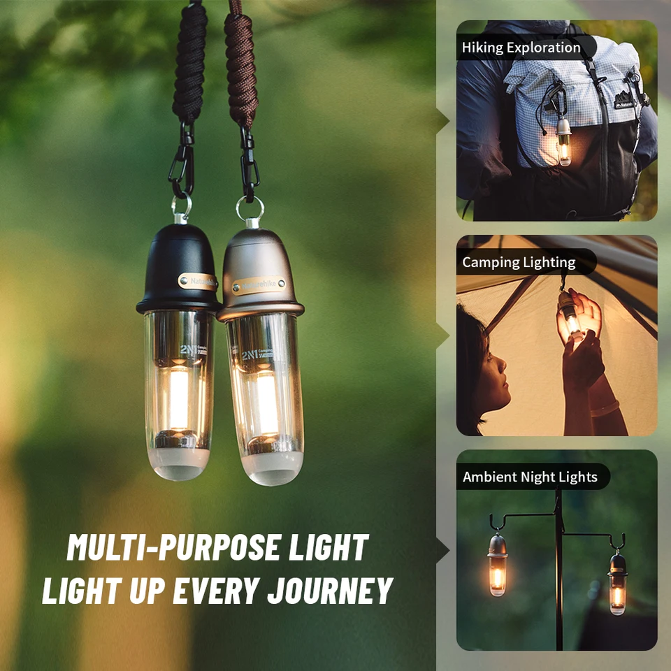 Naturehike Portable Light Camping Torch Waterproof Outdoor