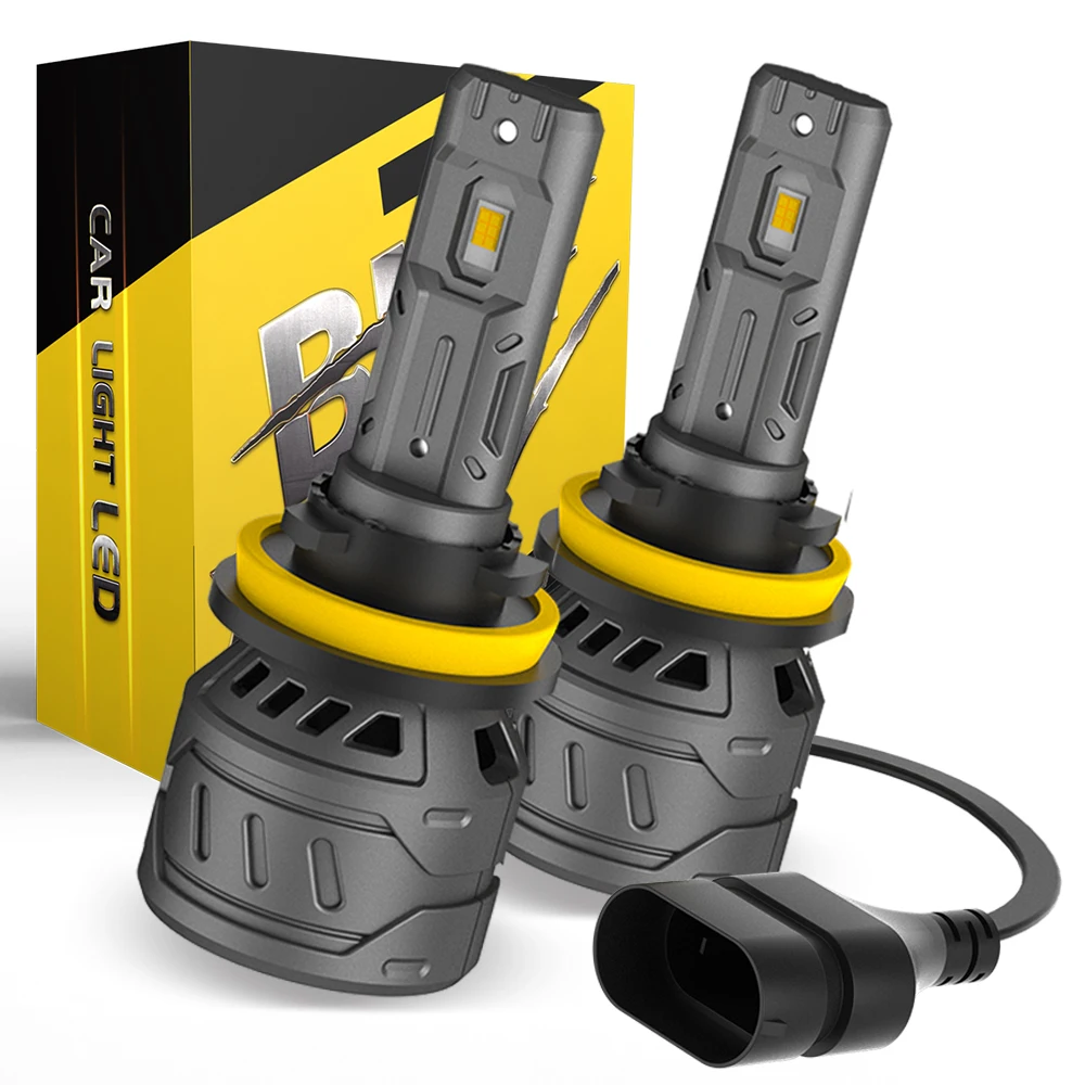 BMTxms 9006 лм Canbus H8 H11 9145 HB4 880 H10 H27 881 5202 H27W H1 H3 2504 H16 PSX24W P13W PSX26W аналогичная противотуманная фара DRL для вождения