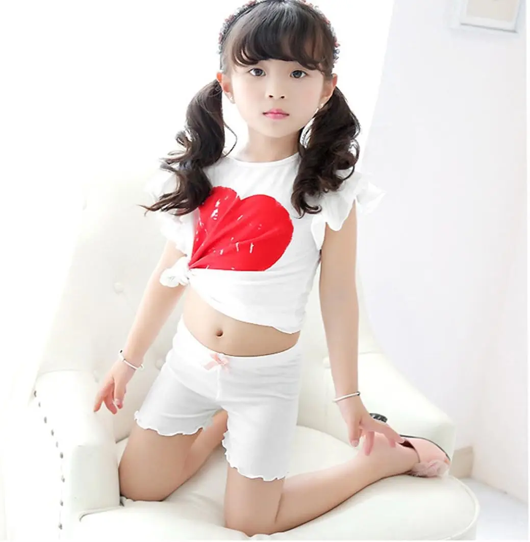 Girls Playground Bike Dance Shorts Play Or Under Skirts Short Safey Ruffle Short Under Dresses Girls