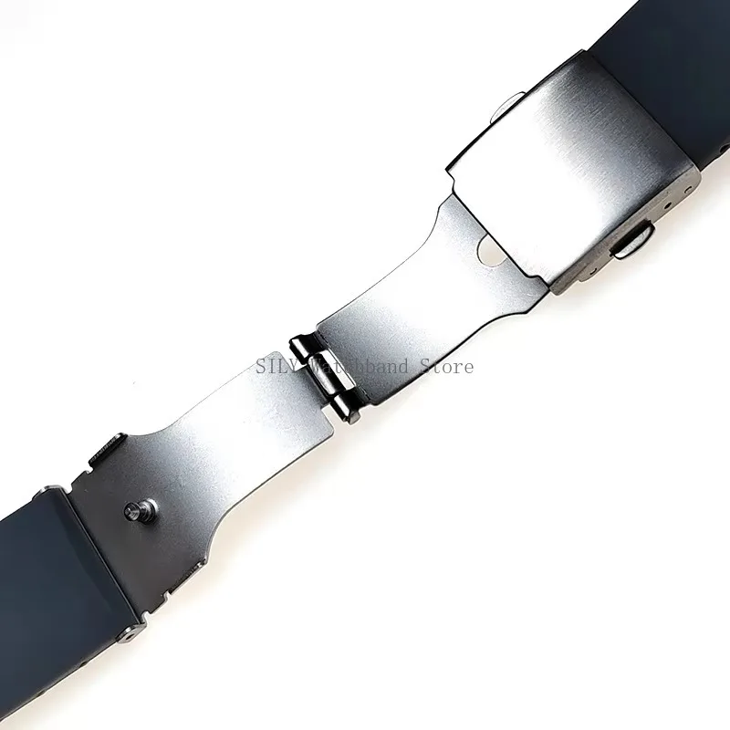 Premium Waterproof Soft Silicone Watch Strap - Universal Quick Release Wristband