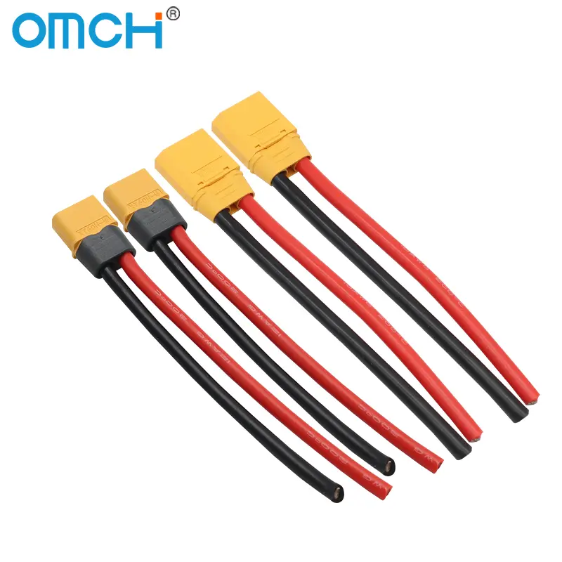 OMCH XT60 12/14AWG XT90 10AWG Male Female Plug Battery Connector With Silicone Wire Cable For RC Airplane Lipo Battery Drone Car - Image 2