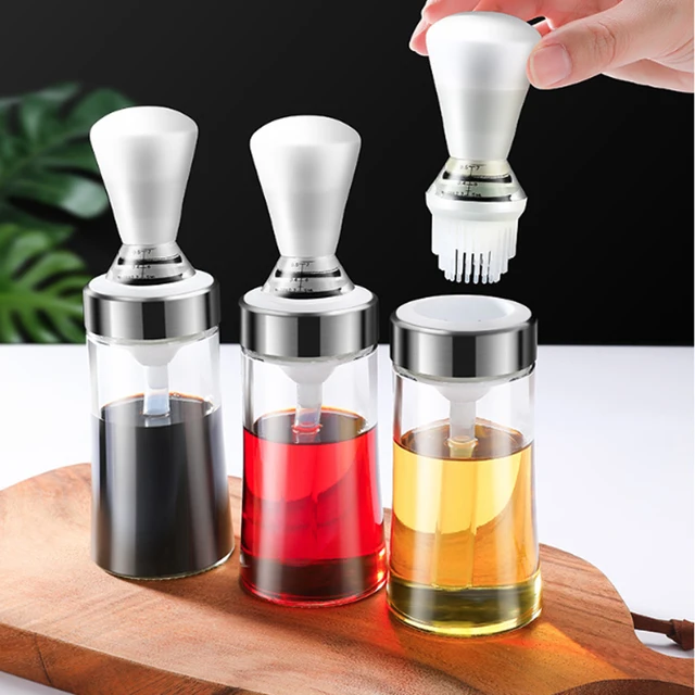 Szilikon Olajkefe Olaj Palack Grill Szerszámok Mézes Kefe Sütés Tészta Palacsinta Kefék Konyhai Sütő Kiegészítők - Image 4