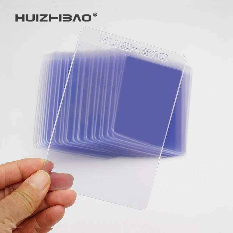 50개 세미 리지드 카드 홀더 - 슬리브는 mtg 야구용 등급 카드 제출용 표준 등급 카드 야구 카드에 적합합니다.