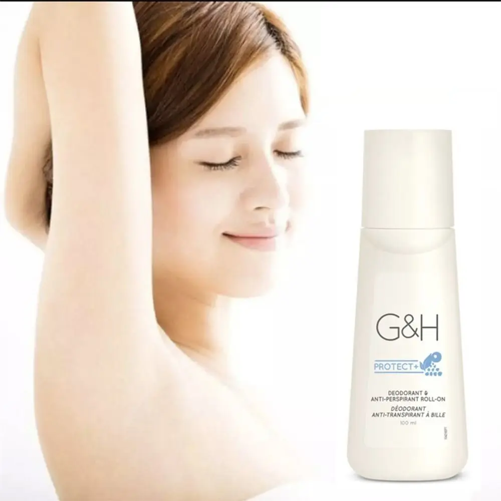 100ml Armpit Antiperspirant Roll-on Deodorant Remover Underarm Remover Underarm Sweat Protection Refreshing Deodorant