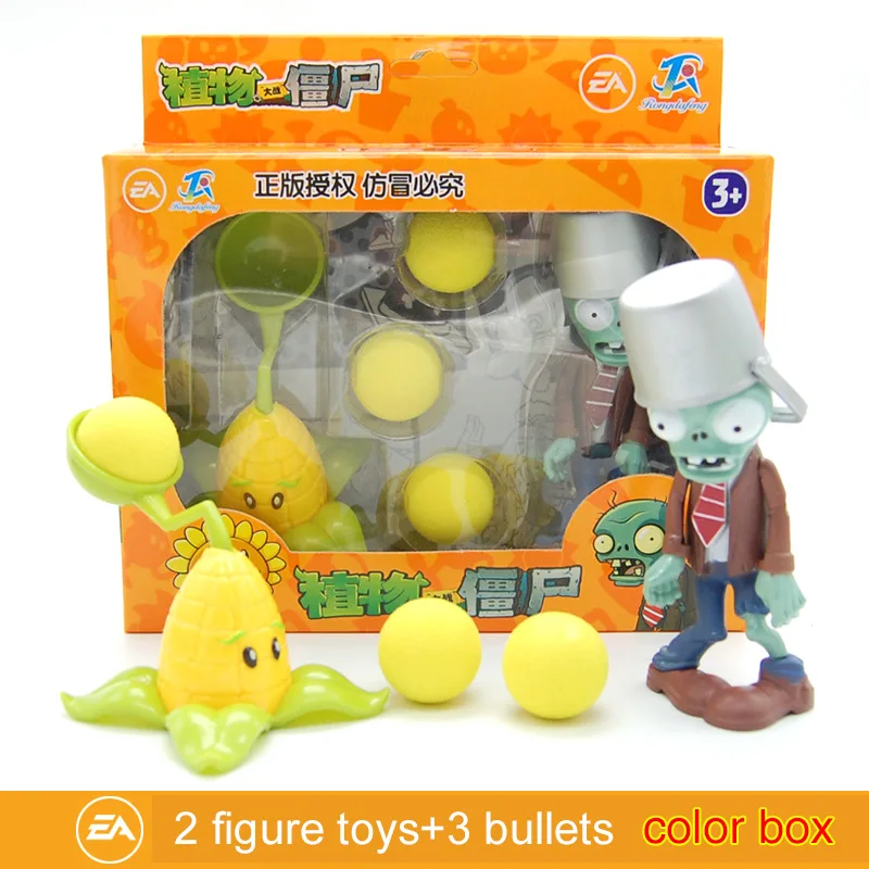 Deluxe Plants vs Zombies 2 Distortio Toy Set - Vibrant Collectible Anime Figures