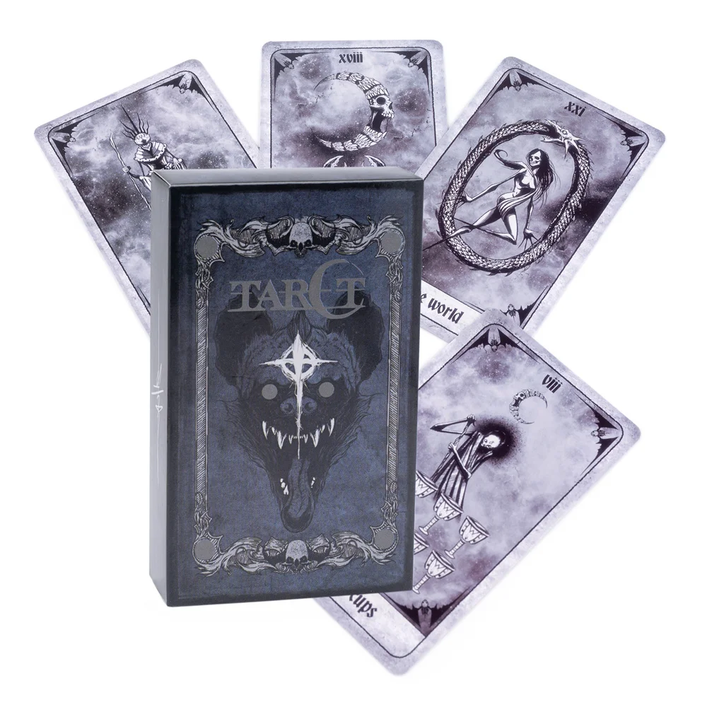 12*7cm Future Shawn Cross Tarot Cards Original Necromancy Tarots Magical  Tarot Deck Rider Waite the rider tarot deck