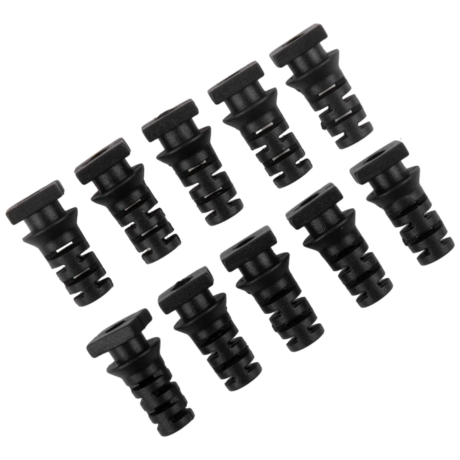 10pcs Cable Gland Connector Rubber Strain Relief Cord Boot Protector 3.5mm 4mm 5mm Wire Cable Sleeve Cellphone Charger Power Tool Cable Gland Electrical Connector