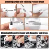 20 in 1 Computer Keyboard Cleaner Kit Tablet Camera Phone Screen Clean Tools Keycap Puller Earphone Clean Brush with Storage Box 3