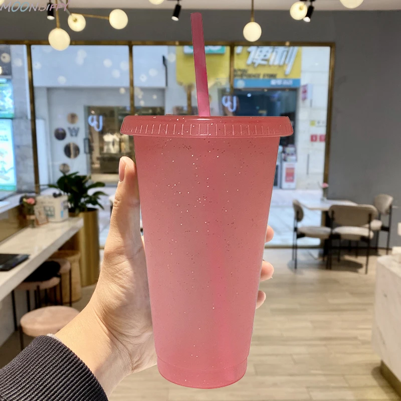 Plastic Starbucks Cups Straw Plastic Coffee Juice Straw Mug Straw