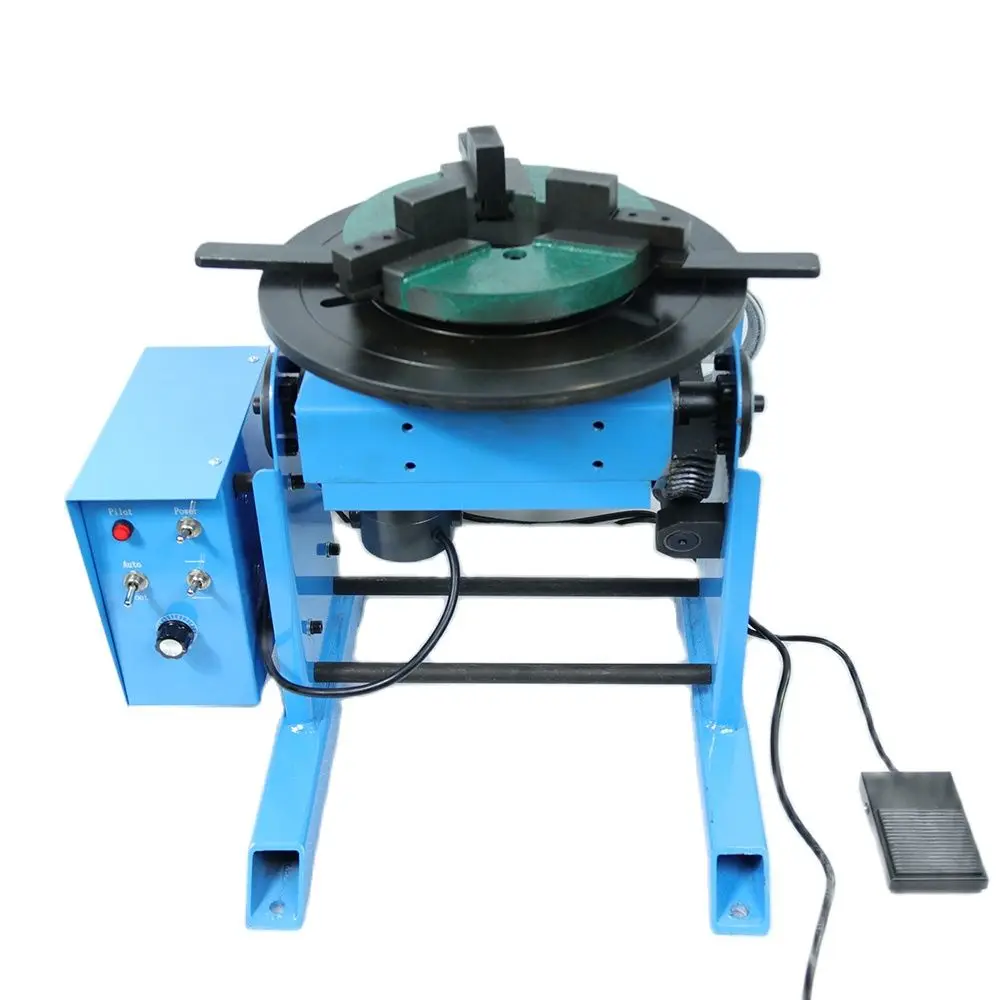 HD-30 Welding Positioner Turn Table Tube Welder Center Hole 25mm Welding Lache Chuck Cartridge WP 200 semi-automatic welding