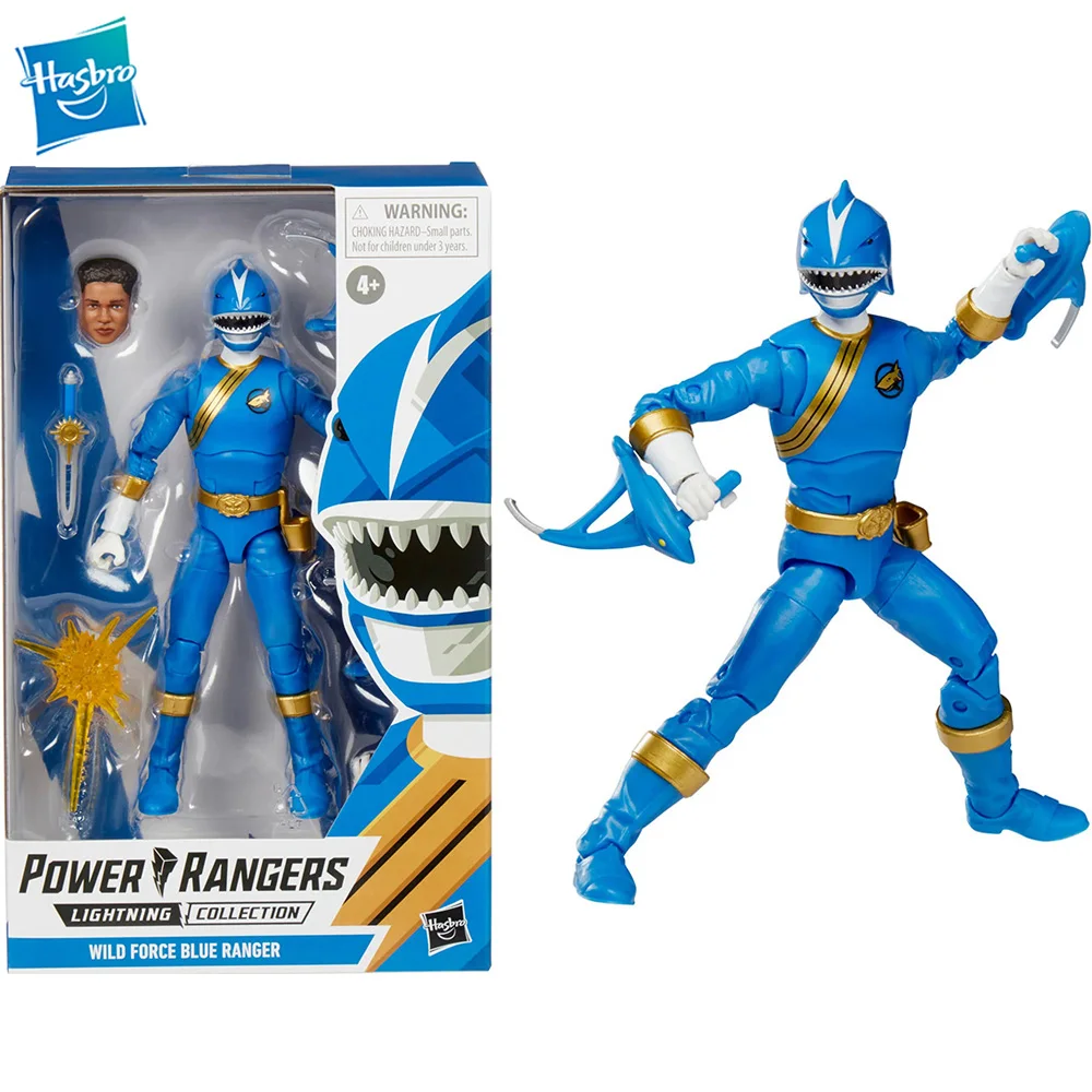 Original Hasbro Power Rangers Blue Ranger Lightning Collection