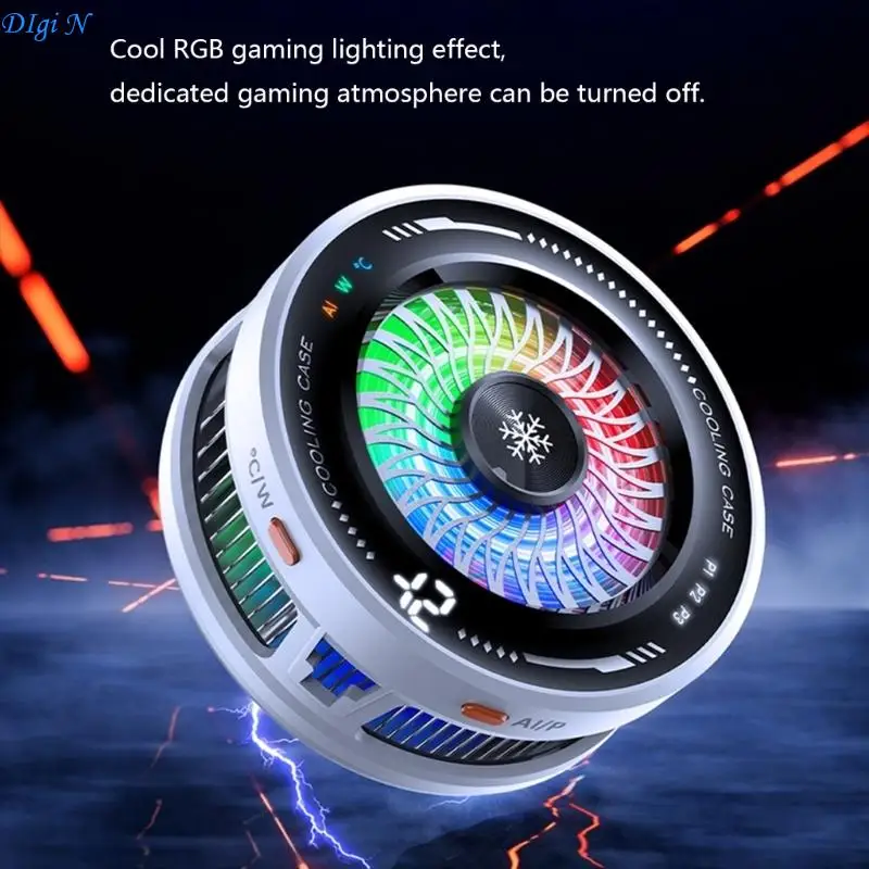 휴대전화 라디에이터 전화 냉각팬은 LED R2LB로 열 전화 쿨러를 방출합니다.