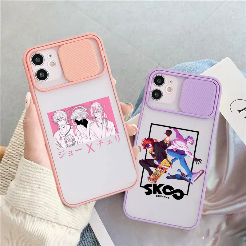 Симпатичный защитный чехол для телефона с аниме Sk8 объективом Infinity iPhone 11 12 Pro Max mini
