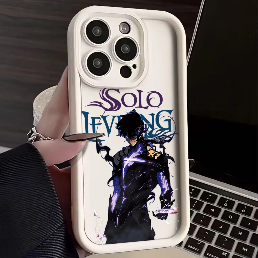 Vibrant Anime Solos Leveling Art Phone Case
