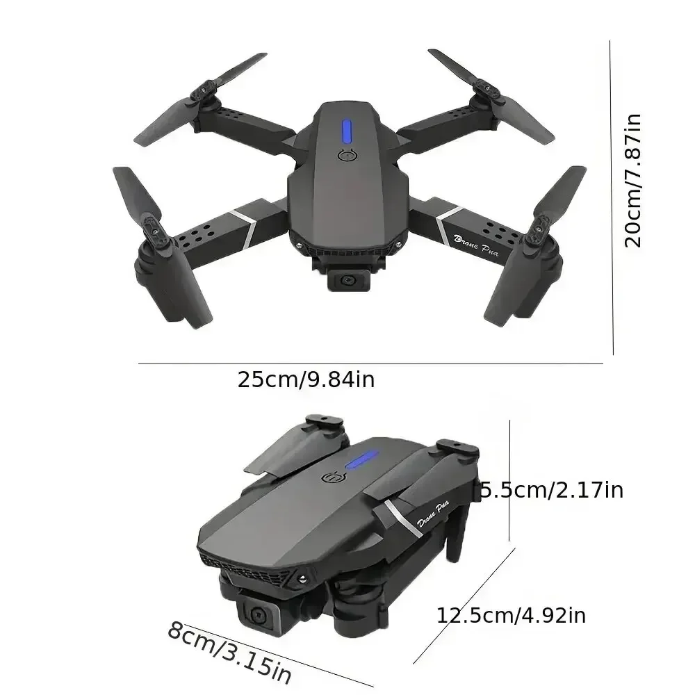 รูปสินค้า โดรน 4K WiFi FPV กล้องมุมกว้าง พับเก็บได้ ของเล่นมือสอง