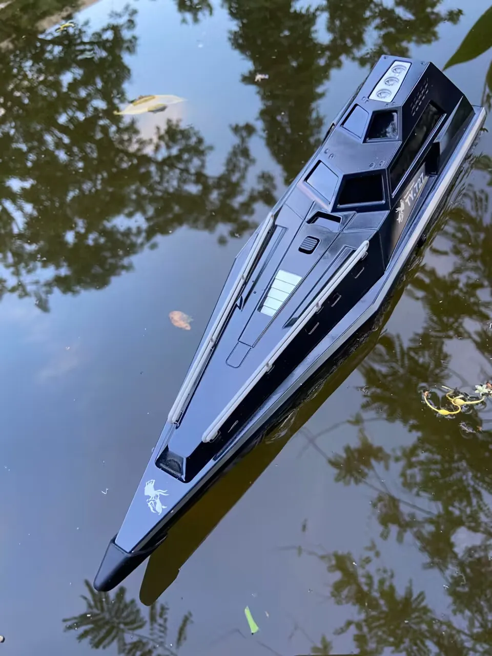 Remote control vortex jet ship, underwater offroad ship, large 41CM