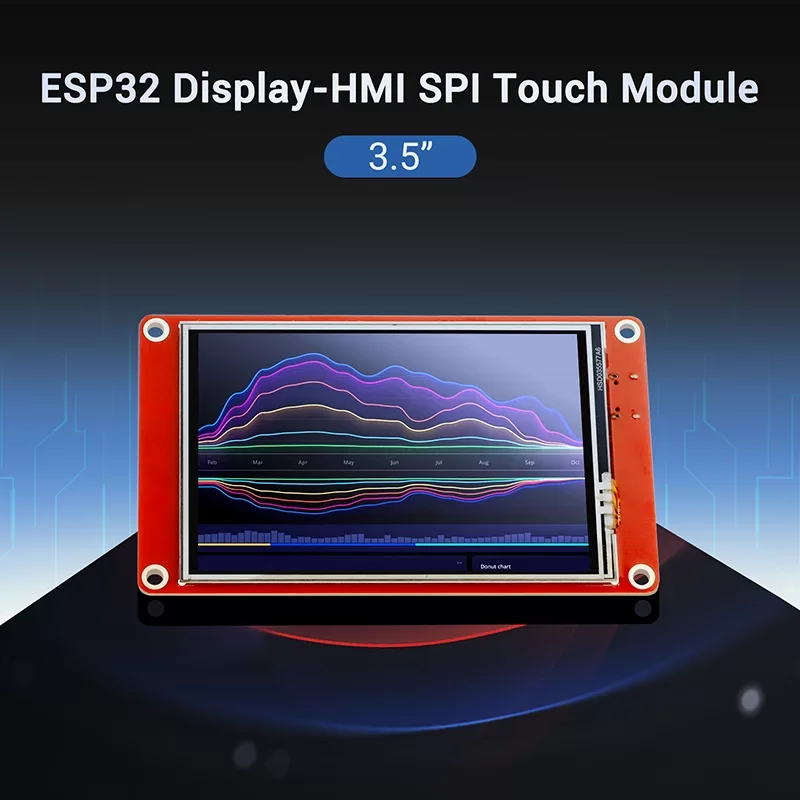 HMI Touch Screen, TFT LCD, ESP32, 320x480
