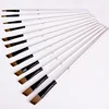 12pcs Nylon Hair Wooden Handle Watercolor Paint Brush Pen Set for Learning Diy Oil Acrylic Painting Art Paint Brushes Supplies 3