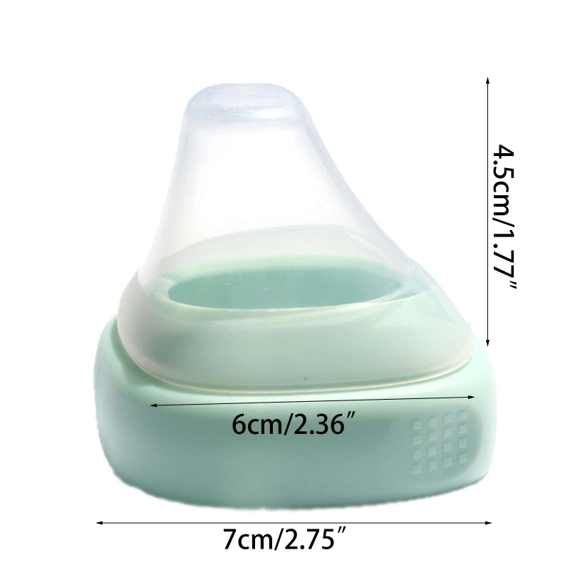 Collar and Transparent Cover Convert Storage Container to Feeding Bottle for Hegen Bottles bottle accessories silicone baby feeding bottle
