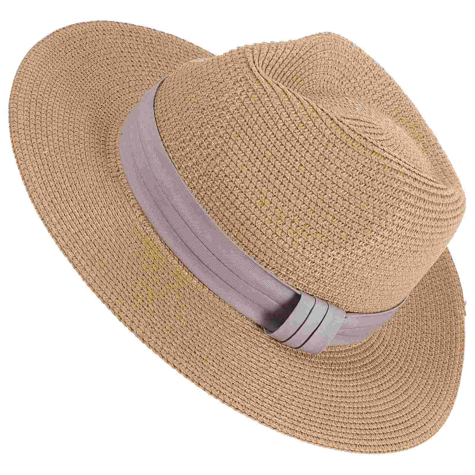 

Beach Hat Women Wide Brim Straw Hat Beach Sun Hat Women Summer Sun Hat