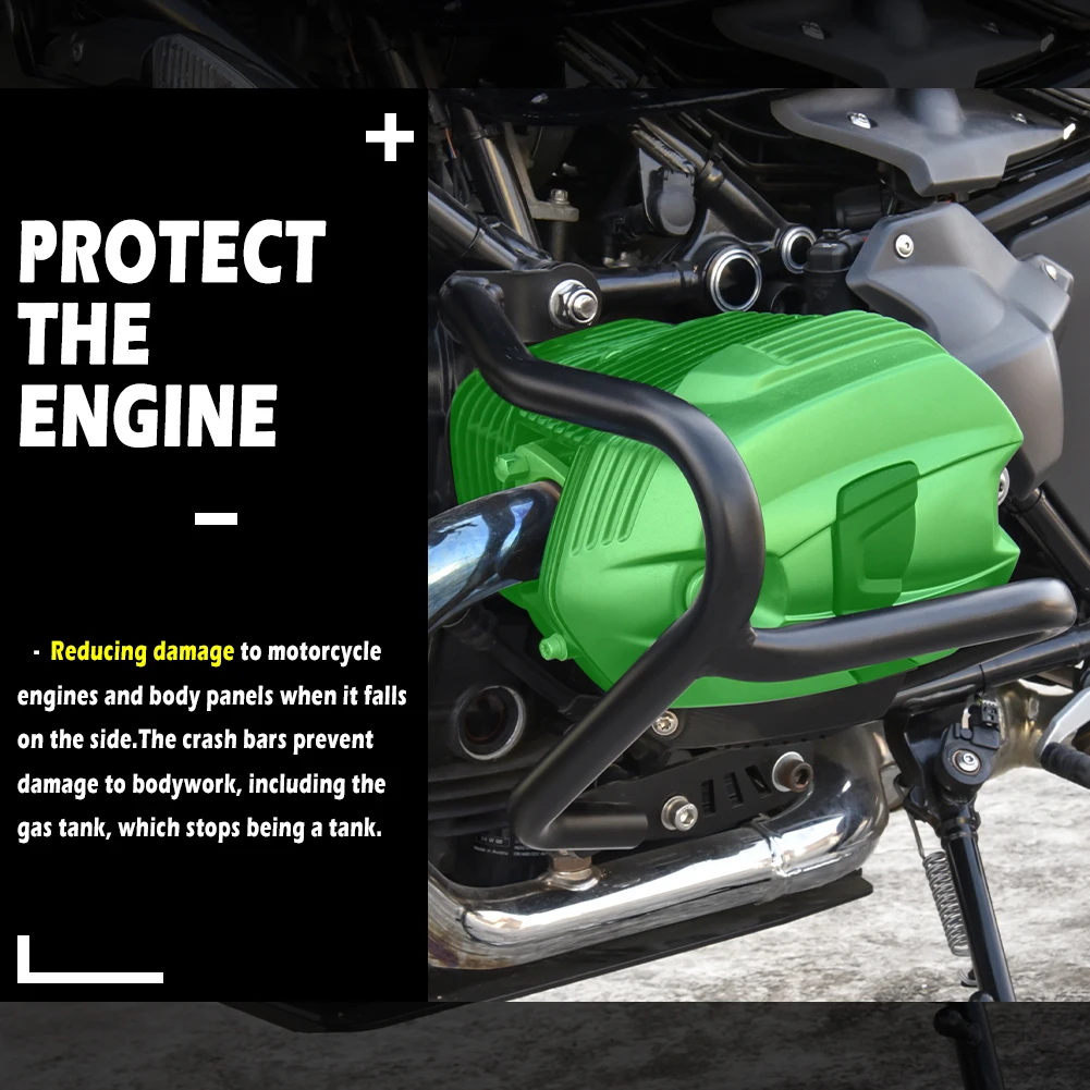 R Nine T Engine Guard Bumper for BMW R9T 2014-Motorcycle Crash Bar Body Frame Protector Pure Racer Urban G S Accessories motorcycle accessories